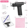 thumbnail image 4 of 158 Pieces Ear Piercing Gun Kit Disposable Self Earring Pierce Tool Nose Body Navel Stud Machine for Women Ladies, 4 of 6