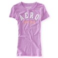 thumbnail image 2 of Camiseta adornada Aeropostale Aero New York mujer morado grande, 2 of 2
