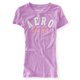 thumbnail image 2 of Aeropostale - Camiseta adornada con purpurina Aero New York para mujer, morado, mediano Aeropostale Camiseta adornada, 2 of 2