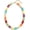 Colorful, variant on Beaded Necklaces for Women Trendy Multicolor Candy Jelly Resin Pillar Bead Necklace Boho Statement Chunky Choker Necklace Summer Jewelry