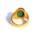 thumbnail image 2 of Yellow Gold Plated Ethiopian Opal gemstone Men's ring Gift For husband ring, 2 of 5