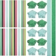 thumbnail image 2 of 320pcs Glitter Origami Star Folding Paper Rainbow Five Star Paper for DIY Craft (Mixed Color), 2 of 6