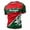 011_Portugal, variant on Men's Portugal Flag Brushstroke Print Soccer Jersey, Grunge Style Portugal National Team Football Fan Streetwear Top
