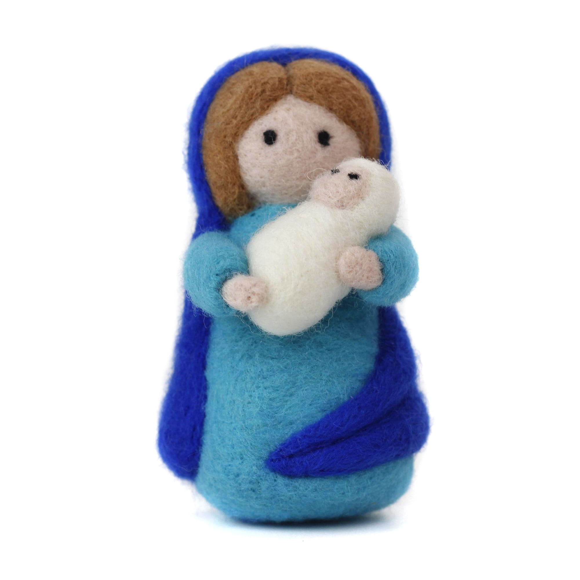 Feltsky Nativity Needle Felting Kits for Beginners Gift for Mother's Day Birthday Present Craft Kits