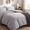 Silver Grey, variant on MARNUR Twin XL Comforter Set, 7 Pieces Boho Tufted Bed in a Bag, All-Season Prewashed Soft Bedding Set with Comforter, Sheets, Pillowcases & Shams, Beige