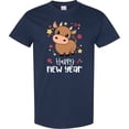thumbnail image 3 of Inktastic Happy New Year Cute Ox T-Shirt, 3 of 5