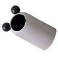 thumbnail image 2 of Poubelle Grande Capacité PP épaissie Poubelle Ouverture Inclinée pour Cuisine Salle de Bain Bureau Salon(Gris), 2 of 14