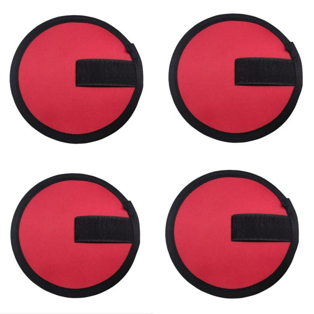 2/4/6PC Fishing Lu Re Covers Fishing Ba It Covers With Rod A Rmour Fishing Wraps O Xford Gloves Portable Fish Hook Protectors Red Shield For Most Fishing Ice Rod Sleeves Ice Tilts Mini Tackle Boxes