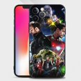 thumbnail image 3 of Funda de silicona de superhéroes de Los Vengadores de Marvel, carcasa fina para iPhone 15, 14, 13, 12, 11 Pro Max, Mini, XS, X, XR, 7, 8 Plus, 3 of 5