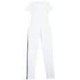 thumbnail image 4 of MKLEKYY Jeans pour Femmes, Vêtements Européens et 2024, Mode Tendance, Combinaison Moulante Imprimée 3D, Col Rond, Manches Courtes, Liquidation, 4 of 5