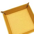thumbnail image 4 of pitrice Square/Hexagonal Tray Bar Nightclub Game Board Folding PU Leather Plate Desktop Storage Box, 4 of 9