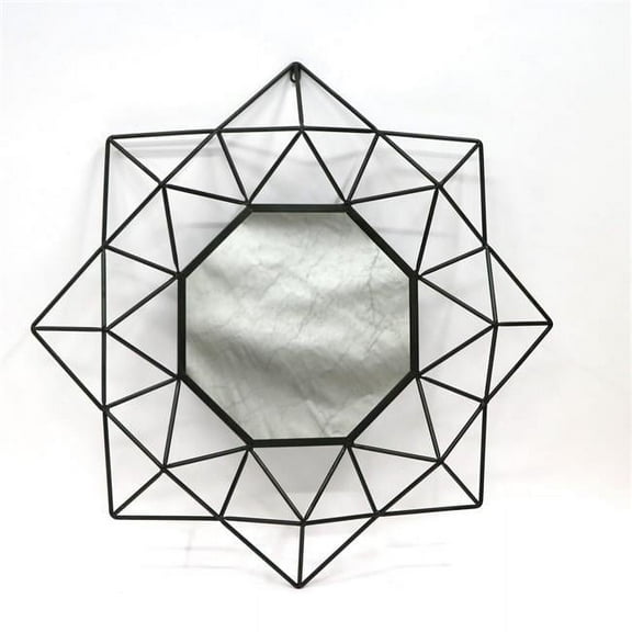 Jeco HD-DM024 Metallic Octogonal Wall Mirror