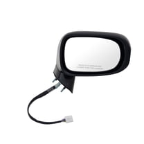 70667T - Fit System Passenger Side Mirror for 10-12, Lexus ES350, black, PTM, w/ turn signal, puddle lamp, memory, foldaway w/o auto dimming, Heated Power