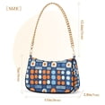 thumbnail image 3 of FORMRS Womens Shoulder Bag with Chain Strap Clutch Purse Cute Tote Handbag, Modern Color Circle, 3 of 7