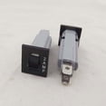 thumbnail image 1 of ZE-800-2 - CIRCUIT BREAKER 2A 250VAC ROCKER CHMT 1P 16MM DIA QT 6.3MM, 1 of 1