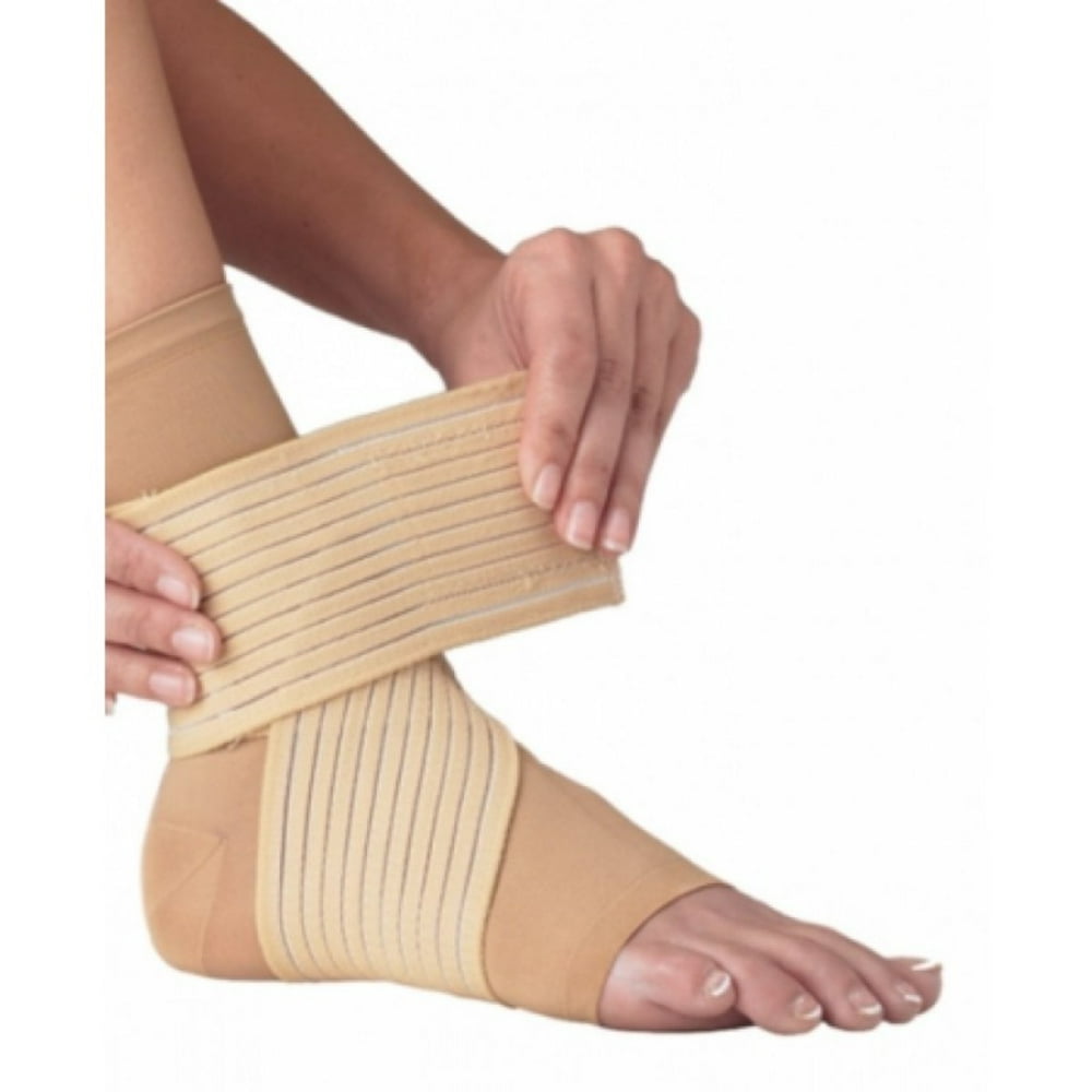 Procare DS Ankle Wrap, Double Strap, Pull On, Hook And Loop Closure