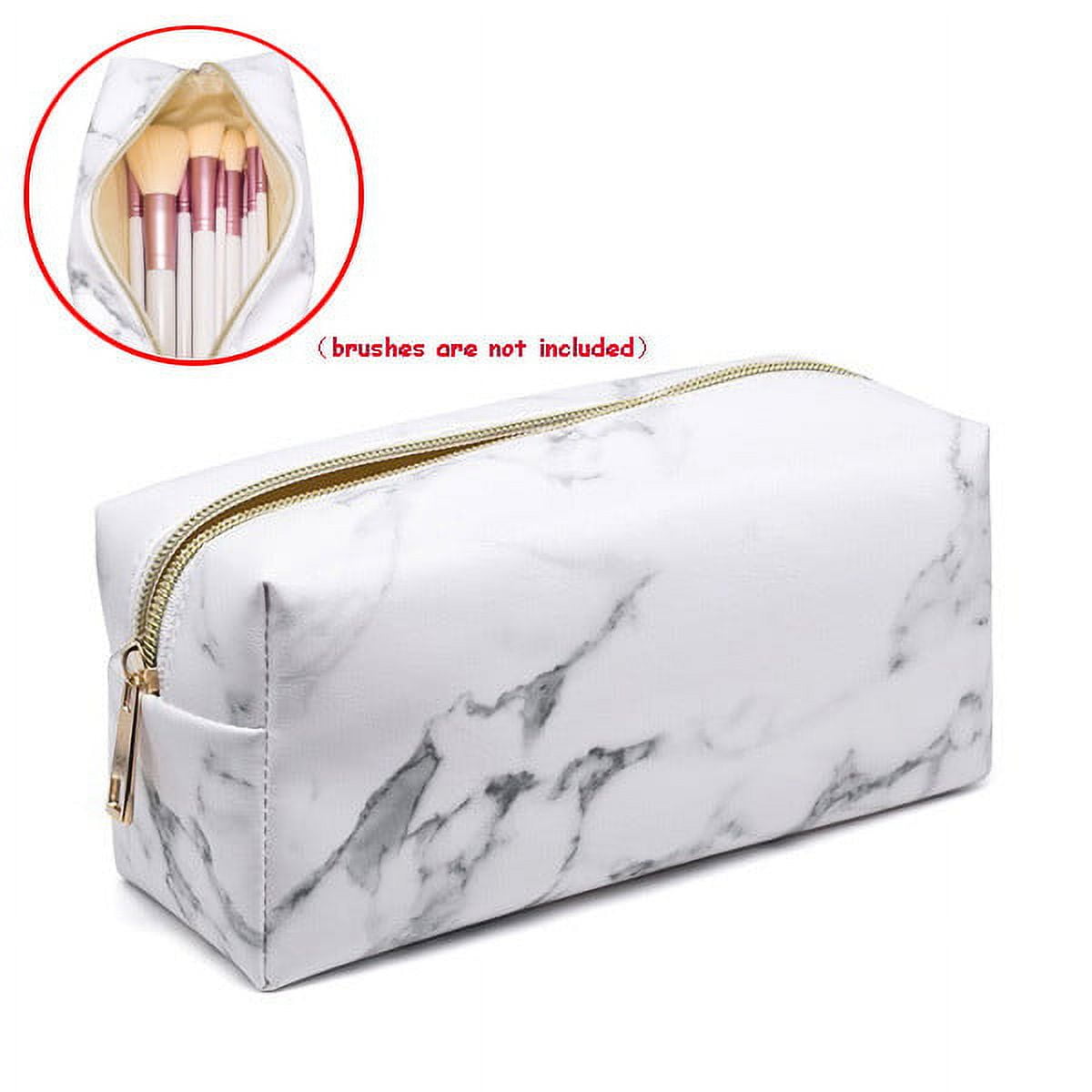 Toiletry Bag for Women Travel Brush Holder Rose Makeup Clear Top Luggage Leather Toiletry Bag Women Makeup Brush Roll up Small Checke Make up Bag Set Hair Care Organizer Container