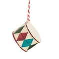 thumbnail image 1 of Decoración colgante para de Navidad, adornos navideños decorativos, colgante de arte del hierro para puerta de pared interior, adorno navideño Tambor, 1 of 8