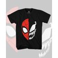 thumbnail image 3 of Marvel Spider-Man Shirt Boy's Venom Spider-Man Split Short Sleeve Tee, 3 of 3