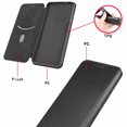 thumbnail image 2 of Dteck Wallet Case For Samsung Galaxy S20 FE Fan Edition (2020),[Carbon Fiber Texture] Flip PU Leather Wallet Card Slot Protective Silicone Cover, Black, 2 of 5