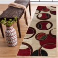 thumbnail image 2 of MDA Home Orelsi Cream Contemporary Polypropylene Area Rug - 2'8'' X 8'1'', 2 of 3
