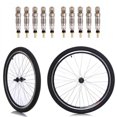 thumbnail image 5 of Ndcxsfigh 10 Uds. Núcleos Válvula Presta Francesa Latón Piezas Reparación Bicicletas Montaña Y Carretera, 5 of 5