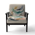 thumbnail image 4 of Designart "Douce Expression Minimaliste" Chaise d'Appoint Moderne Rembourrée Verte - Fauteuil Moderne pour Salon, 4 of 7