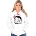 thumbnail image 4 of Betty Boop Pudgy Besties Dog Lover Zip Hoodie Sweatshirt Women Brisco Brands L, 4 of 6