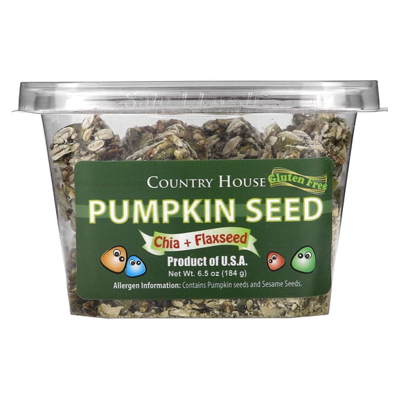 Country House Pumpkin Seed, Chia   Flaxseed, 6.5 oz (184 g)