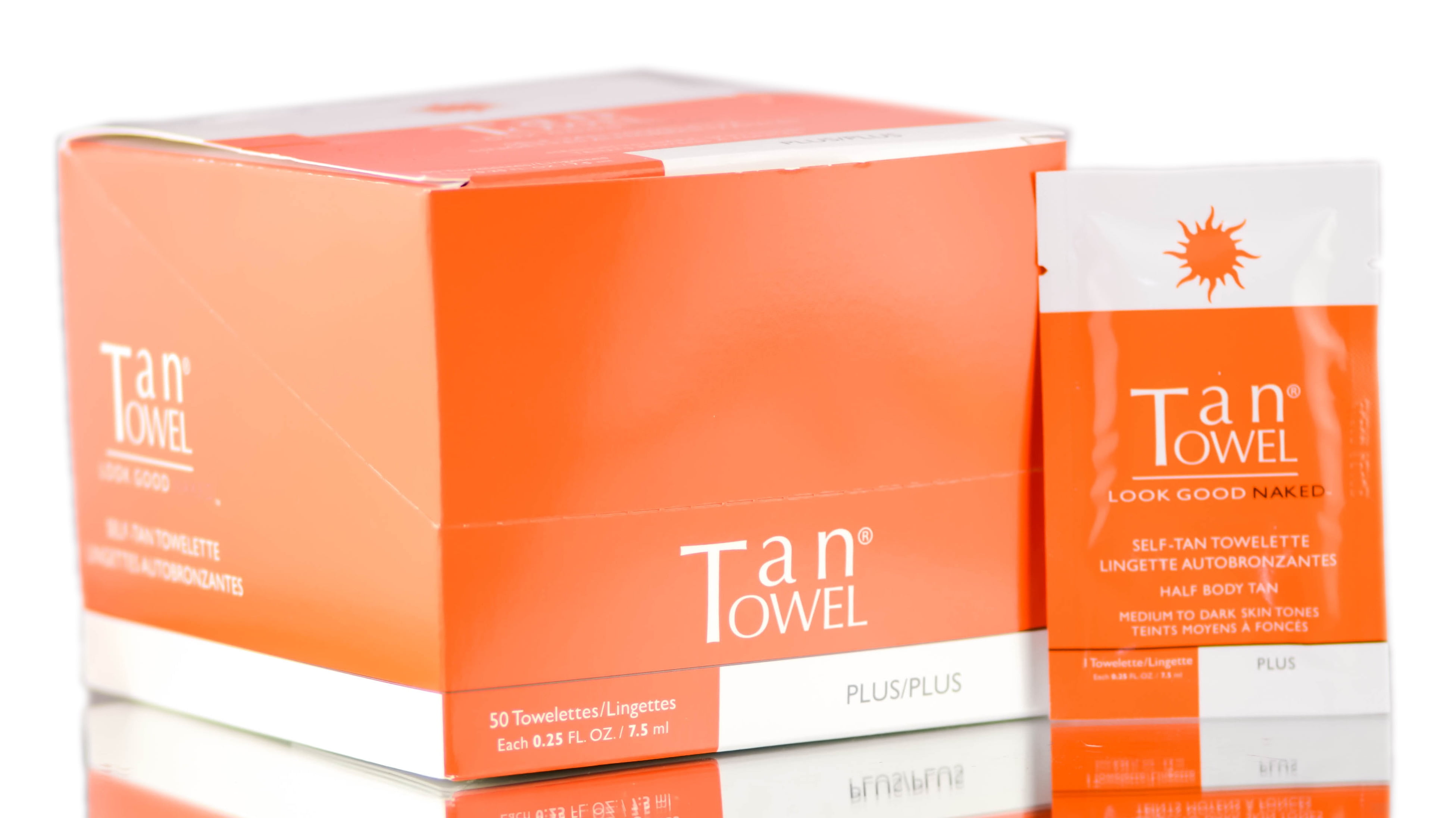 Tan Towel TanTowel SelfTan Towelette Half Body Application (Plus