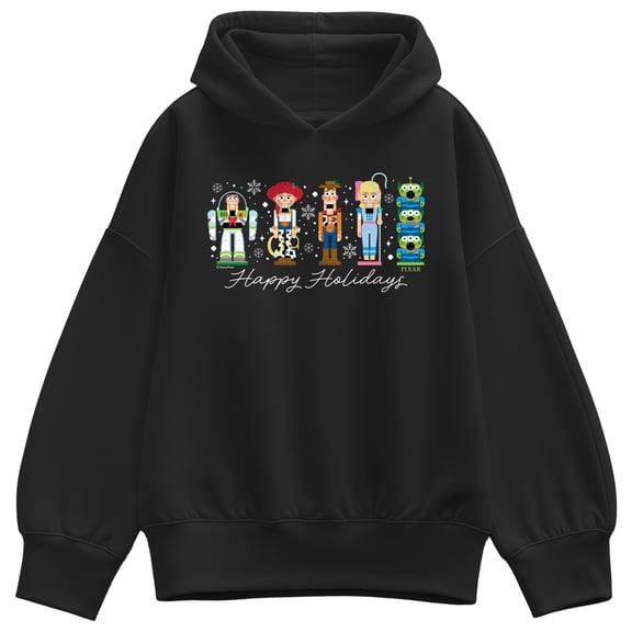 Toy Story 4 - Happy Holidays Nutcrackers - Women's Oversized Fleece Hoodie Sweatshirt