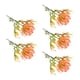 thumbnail image 5 of Moyic 5 piezas elegante ramo de flores artificiales para decoración del hogar durabilidad duradera flor falsa naranja naranja 2Conjunto, 5 of 6