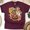Maroon, variant on Retro Groovy Halloween Shirt with Ghost and Pumpkin Design, Maroon, Size 2XL