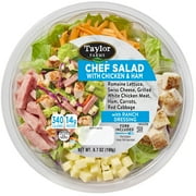 Taylor Farms Chef Salad Bowl, 7.75 oz (Fresh)