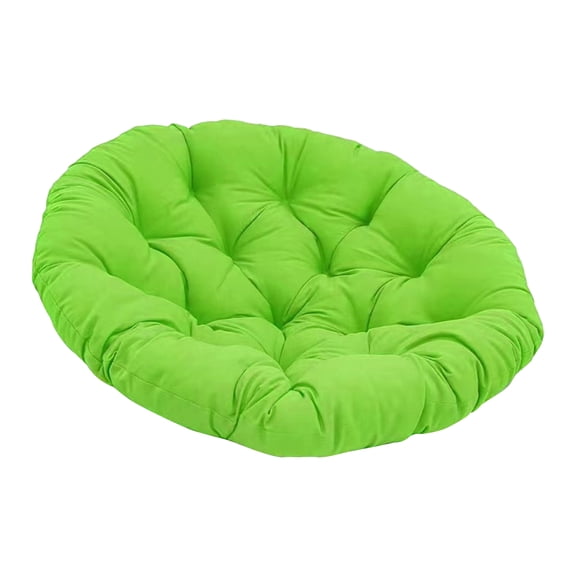 OIUR Round Cushion for Hanging Egg Chair Stuffed Hammock Seat Cushion Rocker Chair Pad for Patio Garden Swing Chairs