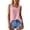Pink, variant on Wang6 Women Plus Size Tank Tops Causal Plus Size Striped Printed Sleeveless Tops Causal Loose Fit Square Neck Tunic T-Shirts Tees Pink XL