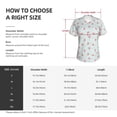 thumbnail image 4 of Vsdgher Strawberry Women Shirts V Neck Short Sleeve Tops T-Shirt Basic Tees, S to 3XLLarge, 4 of 5