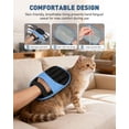 thumbnail image 3 of Guantes quitapelos para mascotas RZPTL, paquete de 2, cepillo electrostático, 3 of 8