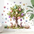 thumbnail image 2 of PEIBang Easter Window Clings Bunny Egg Stickers for Home Shop Party Decorations, 2 of 6