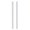 S C, variant on KGJQ 2Pcs Glass Straws Set Reusable Heat-Resistant Drinking Straws Eco-Friendly Alternative to Plastic Straws for Hot Cold Drinks