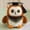 A005- Yellow, variant on Owl Plush Toy, Graduation Yellow, 1 Pack, For Graduation Season Graduate Gift