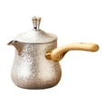thumbnail image 3 of GROWTH TANK Turkish Coffee Pot Coffee Mug Tea Kettle with Lid Multipurpose Coffee Kettle 550ml, 3 of 9
