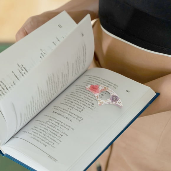 unbranded 3Ud Sujetapáginas De Resina Con De Para Lectura Y Uso Diario