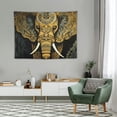 thumbnail image 2 of COMIO  Decor Tapestry with Bohemian Boho Mandala Signs Symbols Icons Wall Hanging Aesthetic Backdrop Elephant Mystic Hippie Funny, 2 of 7