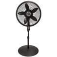 thumbnail image 6 of Lasko 54" Cyclone 4-Speed Oscillating Pedestal Fan with Remote Control, Black, S18670, New, 6 of 7