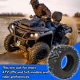 thumbnail image 3 of EastVita AT25x10-12-6PR TL KNIGHT TL KNIGHT ATV Tires,All Terrain ATV UTV Off-Road Tires(Set of 2, Tubeless), 3 of 7