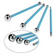 thumbnail image 3 of 9 Pieces Ball Stylus Tools Dotting Sculpting Modeling Tools Clay Ceramics Pottery Carving Modeling Tool Embossing Sculpting Set, 3 of 3