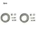 thumbnail image 3 of Guardoinrt 2pairs Long-lasting Imported Elastic Shoe Laces With Solid Buckle And Prevent Slipping Shoelaces light gray, 3 of 6