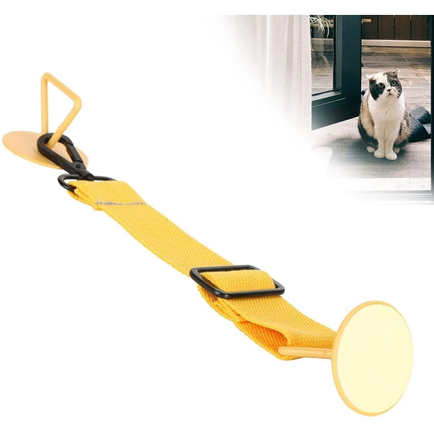 Door Strap Lock Proof Door Lock Adjustable Pet Door Stopper Dog Proof Cat Entry Stick Strap Lock Door Buddy Adjustable Dog Proof Door Strap Latch Yellow Walmart