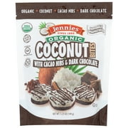Jennies Coconut Bites - Organic - Cacao Chocolate, 5.25 Oz
